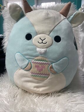 Squishmallows Domingo Pastel Blue Unicorn Plush